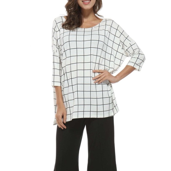 Bamboo round neck tunic - Picture 2 of 8